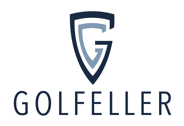 Golfeller Logo - Blue Transparent Bg